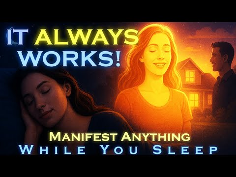 🌙 It Always Works ~ Manifest Anything While You Sleep | Powerful Law of Attraction Meditation
