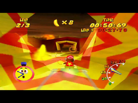 Diddy Kong Racing - Unlock Drumstick and T.T.