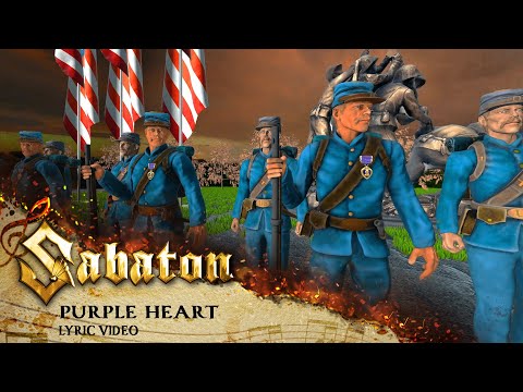SABATON - Purple Heart (Official Lyric Video)