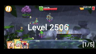Angry Birds 2 level 2506 [Alternative solutions]