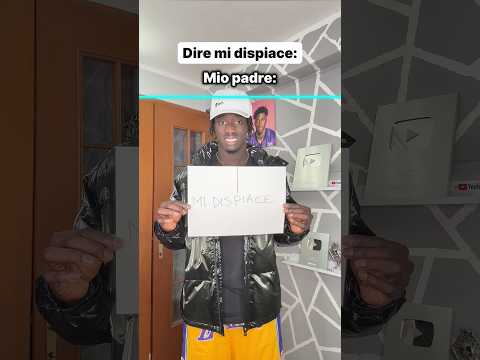 Come si scusa la mia famiglia 😂