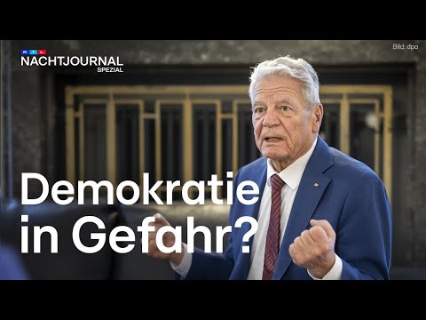 Joachim Gauck: Der Alt-Bundespräsident über den Zorn auf die Politik | RTL Nachtjournal Spezial