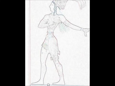 minoan  civilization-minotaur-ariadne-theseus-King Minos-crete