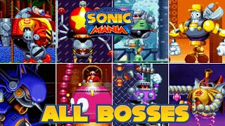 Defeating Every Boss in Sonic Mania | Full Boss Fight Compilation