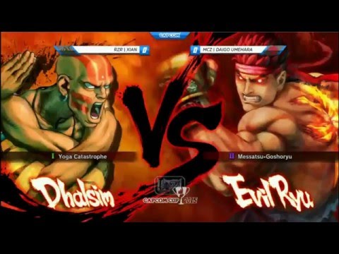 Capcom Cup 2015 ~ RZR Xian vs MCZ Daigo Umehara