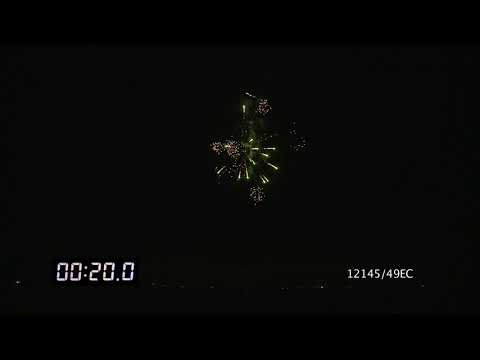 12145/49EC - Cake Ø20mm 49s I-shape 40sec H35m Cat.2 Nec318.5g 1.4G, One fuse, Colour Mania 8/1