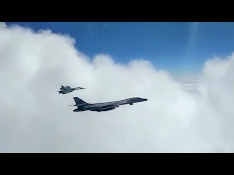 Перехват стратегических бомбардировщиков ВВС США