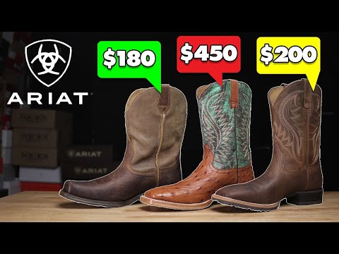 Are Ariat real cowboy boots? Ariat Gallup Rambler, Hybrid Rancher