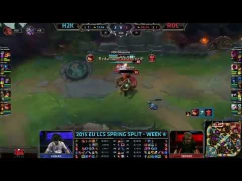 H2K Odoamne Gnar outplays 1v2 gank