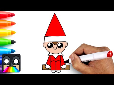 How To Draw Elf on the Shelf