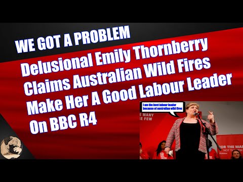 Delusional Emily Thornberry Claims Australian Wild Fires Make Her A Good Labour Leader On BBC R4