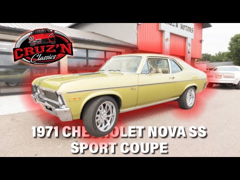 1971 Chevrolet Nova SS (CC-2019315) for sale in Spirit Lake, Iowa