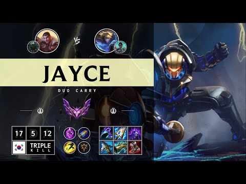 Jayce ADC vs Ezreal - KR Master Patch 14.14