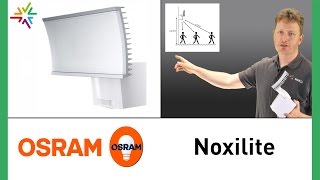 LED-Strahler mit Bewegungsmelder - OSRAM Noxlite LED HP Floodlight 40W/23W [watt24-Video Nr. 144]