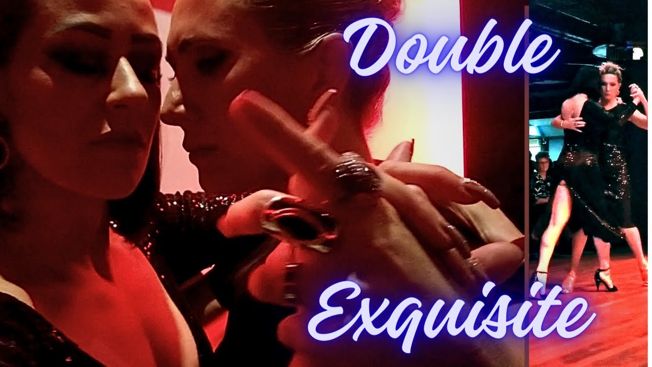 Belleza y elegancia, doble exquisito. Liliana Chenlo, Roxane Camargo, Milonga Parakultural 2023 BA