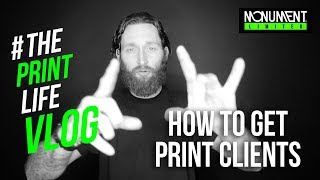 T Shirt Screen Printing Vlog: How to get Screen Printing Clients with Sales Funnels.
