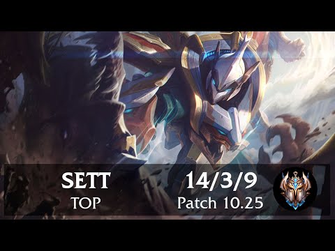 Sett Top vs Irelia | Pinoy Challenger Replay Preseason Patch 10.25