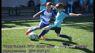 "ПОДІЛЬСЬКЕ ЛІТО" ВІДЕО ПРО ТУРНІР З МІНІ-ФУТБОЛУ