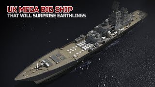 Mysterious Type 83 Destroyer : UK's Mega Big Ship That Will Surprise Earthlings (17,500 tons)