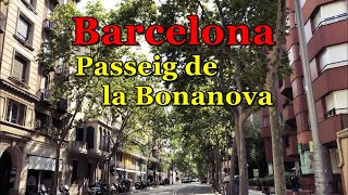 [[SPAIN-BARCELONA]] Walking along Passeig de la Bonanova