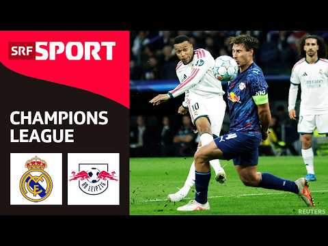 Real Madrid - RB Leipzig | Highlights - Champions League 2026/27 - Runde 3 | SRF Sport