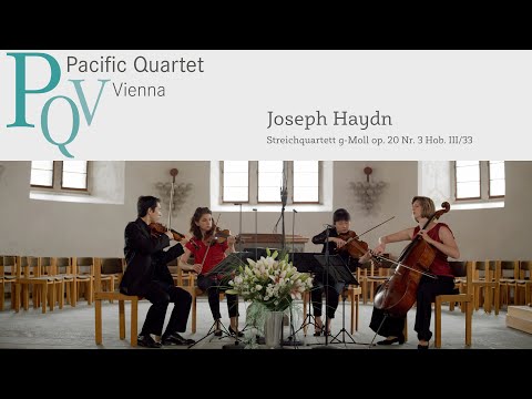 Joseph Haydn, String Quartet in G minor, op. 20 no. 3, Pacific Quartet Vienna