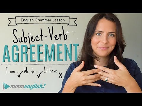Subject Verb Agreement  |  English Lesson  |  Common Grammar Mistakes