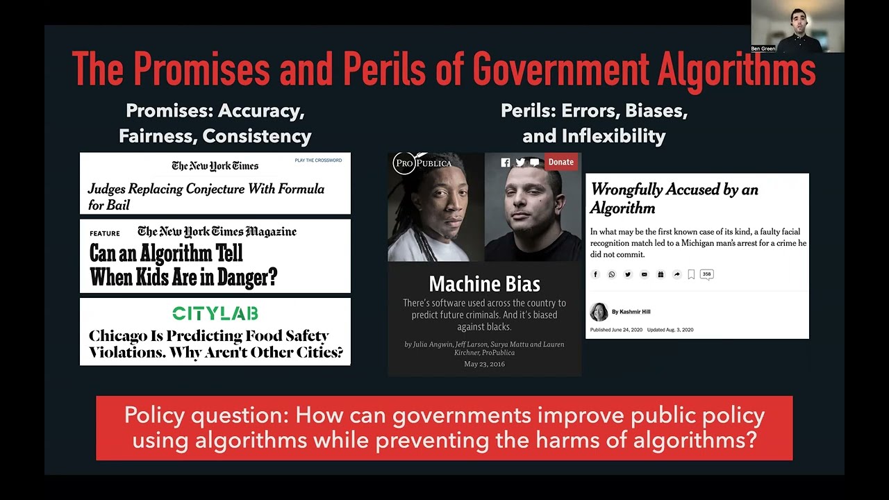 B Green - The Flaws of Policies Requiring Human Oversight of Government Algorithms