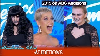 Maddie Poppe &quot;auditions&quot; as Lady Mapo  &amp; Other Familiar Faces | American Idol 2019 Auditions