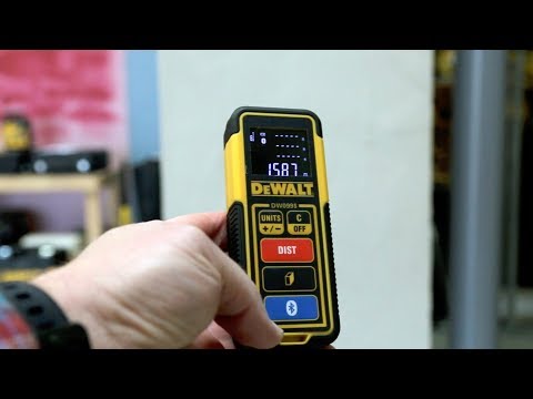 Lazerinis atstumų matuoklis DeWalt DW099S-XJ (45 m) video