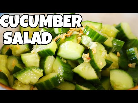 5 Minutes Asian Cucumber Salad Recipe, CiCi Li - Asian...