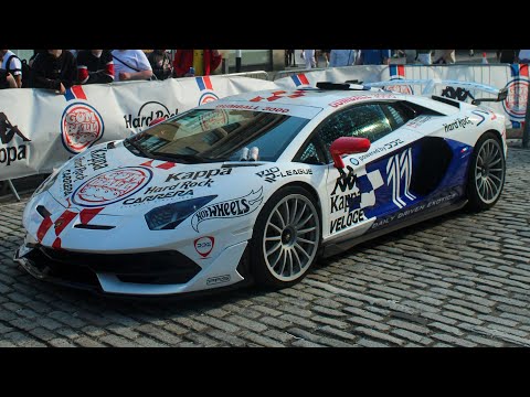 Gumball 3000 start line 2023: DDE Svj, Chiron Sport, Zenvo, Senna & more!!!!!!