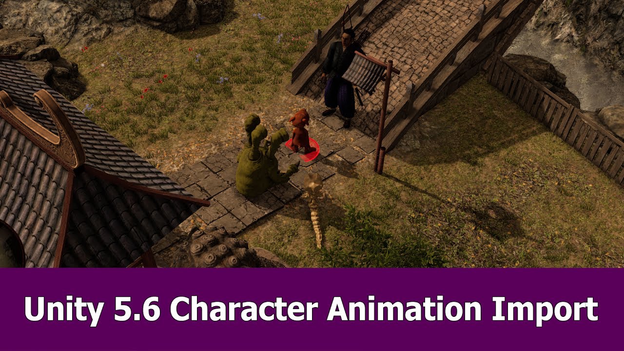 Unity 5.6 Animation Scripting & Import Tutorial
