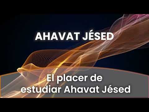 El placer de estudiar Ahavat Jésed