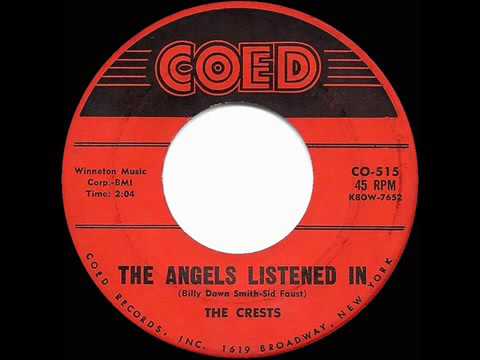 1959 HITS ARCHIVE  The Angels Listened In   Crests