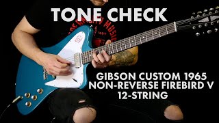 Video thumbnail for Hear the Pure Sound of the Gibson Custom 1965 Firebird V 12-String | Cream City Music by Cream City Music