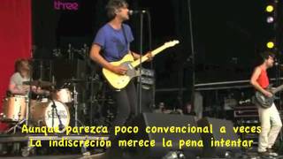 We Are Scientists - Rules Don&#39;t Stop (Live) (Subtitulado Español)