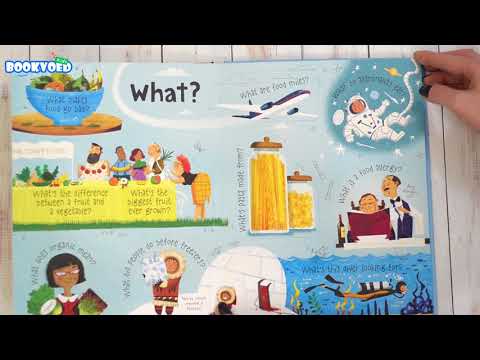 Видео обзор Lift-the-flap Questions and Answers about Food [Usborne]