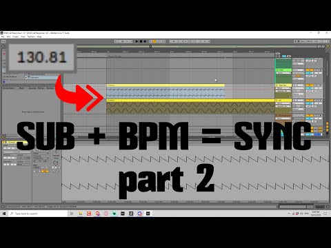 Daily Decibel 135 - Syncing the Sub Frequency to the BPM - Part 2