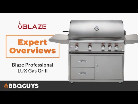 Blaze Professional LUX Gas Grill Expert Overview | BBQGuys Video
