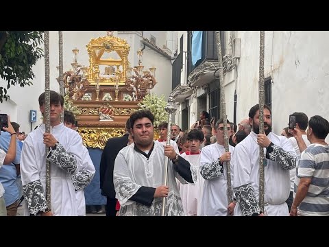 Saliendo con mis amigos en mi Hdad del Tránsito de Córdoba 😊❤️