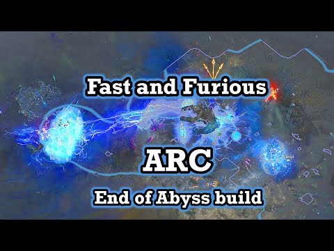 Fast Arc Trickster build - Path of Exile (3.1 Abyss)