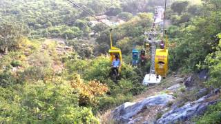 preview picture of video 'Rope Way Ride at Rajgir'
