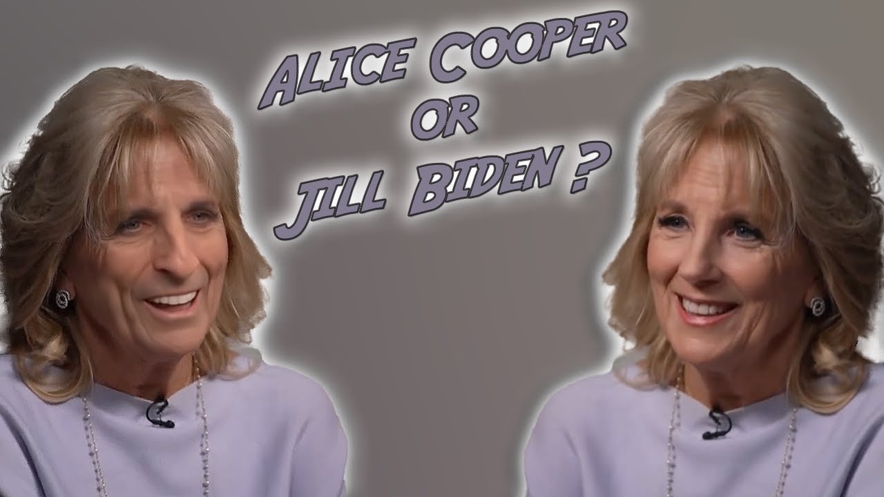 Jill Biden or Alice Cooper? - YouTube