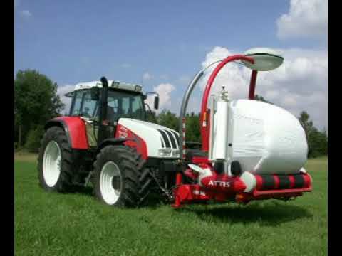Product Video 2002 | Lely Attis HR 16 mounted bale wrapper