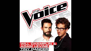 Will Champlin &amp; Adam Levine | Tiny Dancer | Studio Version | The Voice 5