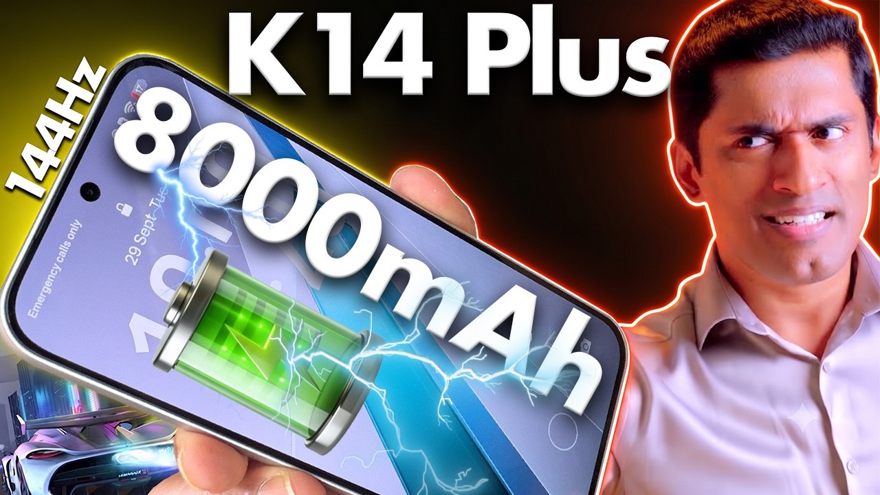 8000mAh Battery, 144Hz AMOLED display. OPPO K14 Plus Unboxing & Review. Dimensity 7360 MAX, 50MP OIS