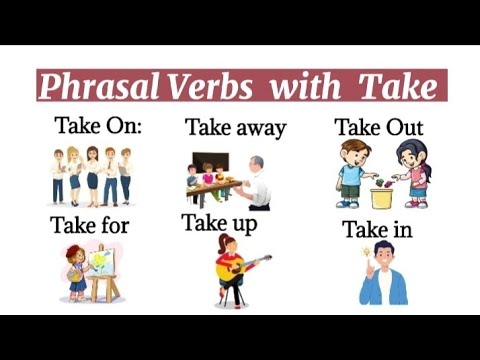 Phrasal Verbs with "Take" || #phrasalverbs