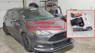 2016 FORD FOCUS ST BOOST SENSOR ISSUES