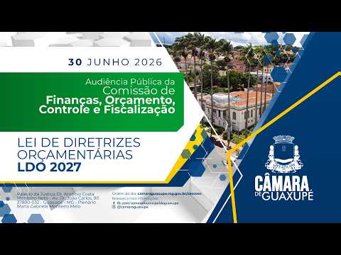 AUDIÊNCIA PÚBLICA - LDO 2027